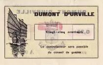 Indo-Cina francese 25 Centimes - Dumont D\'Urville - 1936 - A0991 - Kol.206b