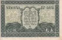 Indo-Cina francese 50 Cents - Green - 1942 - XF - P.91a