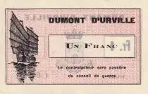Indochina Francesa 1 Franc - Dumont D\'Urville - 1936 - C0408 - Kol.208a