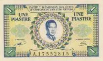 Indochina Francesa 1 Piastre - Bao Dai - 1953 - Serial A - P.104