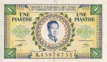 Indochina Francesa 1 Piastre - Bao Dai - Viet Nam issue  - 1953 - P.104