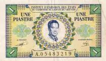 Indochina Francesa 1 Piastre - Bao Dai - Viet Nam issue  - VF+ - 1953 - P.104