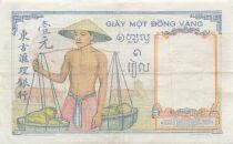 Indochina Francesa 1 Piastre - ND (1936) - P.54