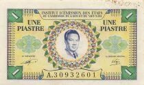 Indochina Francesa 1 Piastre - ND (1953) - Vietnam - P.104