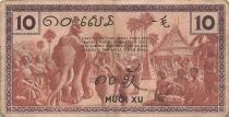 Indochina Francesa 10 Cents - ND (1939) - P.85
