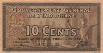 Indochina Francesa 10 Cents - ND (1939) - P.85e