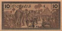 Indochina Francesa 10 Cents - ND (1939) - P.85e