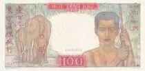 Indochina Francesa 100 Piastres - Mercury - (ND 1947) - Specimen - P.82as