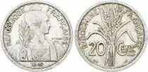 Indochina Francesa 20 Cents Marian - Turin - 1945