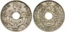 Indochina Francesa 5 Cent - French Republic - Patey - 1930