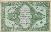 Indochina Francesa 5 Cents - ND (1942) - P.88