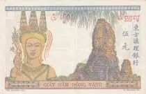 Indochina Francesa 5 Piastres - ND (1946) - Serial A.1914