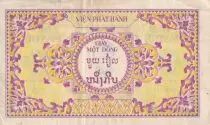 Indochina Franz&ouml;sin 1 Piastre - Bao Dai - Viet Nam issue  - 1953 - P.104