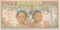 Indochina Franz&ouml;sin 1 Piastre - Farmers 1942 - Letter X