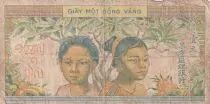 Indochina Franz&ouml;sin 1 Piastre - Farmers 1942