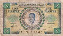 Indochina Franz�sin 1 Piastre - King Sisavang - Laos issu - ND (1953) - P.99