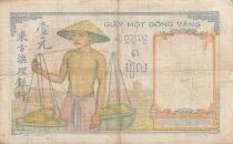 Indochina Franz&ouml;sin 1 Piastre - ND (1936) - P.54