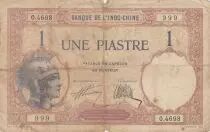 Indochina Franz�sin 1 Piastre - Walhain -  Num 999 - Signature Simon, Thion de la Chaume - 1927