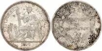 Indochina Franz&ouml;sin 1 Piastre Liberty seated - 1899 - Silver