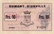 Indochina Franz&ouml;sin 10 Francs - Dumont D\'Urville - 1936 - F0579 - Kol.211