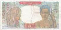 Indochina Franz&ouml;sin 100 Piastres - Mercure - ND 1947 - Serial H.3359 - UNC - P.82a
