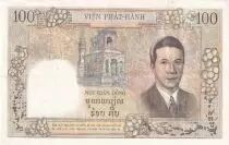 Indochina Franz&ouml;sin 100 Piastres Women - Dao Bai - ND (1954) - S&eacute;rie A.7 - XF - P.108
