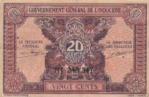 Indochina Franz&ouml;sin 20 Cents - ND (1942) - P.90