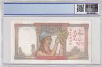 Indochina Franz&ouml;sin 20 Piastres - Red background - ND (1949) - Specimen - PCGS 64 MS