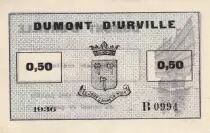 Indochina Franz&ouml;sin 50 Centimes - Dumont D\'Urville - 1936 - B0994 - Kol.207a