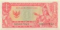 Indonesia 1 Rupiah - 1964 - Replacement - P.80
