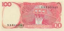 Indonesia 100 Rupiah - 1984 - Replacement - P.122
