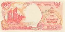 Indonesia 100 Rupiah - 1992 - Replacement - P.127