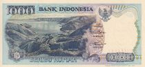 Indonesia 1000 Rupiah - Lompat Batu Pulau Nias - Danau Toba - 1992 -  Serial RJH - P.129a