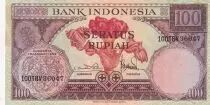 Indonesia 1000 Rupiah - Rhinoceros hornbills - 1959 - P.69