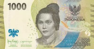 Indonesia 1000 Rupiah - Tjut Meutia - Banda Neira - 2024