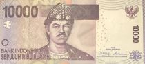 Indonesia 10000 Rupiah - Sultan Mahmud Badaruddin II - 2010 - Serial OFH - P.150a