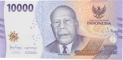 Indonesia 10000 Rupiah Frans Kaisiepo - 2024