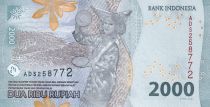 Indonesia 2000 Rupiah - Mohammad H. Thamrin - Ngarai Sianok - 2023 - Serial ADS
