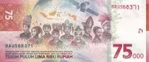 Indonesia 75000 Rupiah - 75th anniversary of the independence - 2020 - P.NEW