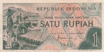 Indonésie 1 Rupiah - Agriculture - 1960 - Série AAV - P.76
