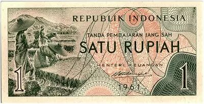 Indon�sie 1 Rupiah,  Moisson - 1961 - P.78