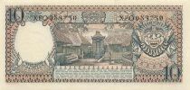 Indon&eacute;sie 10 Rupiah - 1958 - Remplacement - P.56