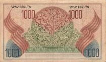 Indon&eacute;sie 1000 Rupiah - 1952 - Remplacement - P.48