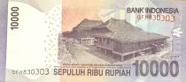 Indonésie 10000 Rupiah - Sultan Mahmoud Badaruddin II - 2010 - Série OFH - P.150a