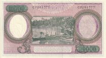 Indonésie 10000 Rupiah - Travailleurs - Rivière - 1964 - Série CPU - P.NEUF - P.10