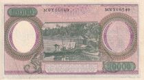 Indonésie 10000 Rupiah - Travailleurs - Rivière - 1964 - Série MWY - NEUF - P.100b