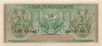 Indon&eacute;sie 2 1/2 Rupiah - 1956 - Remplacement - P.75
