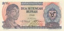 Indon&eacute;sie 2 1/2 Rupiah - 1968 - Remplacement - P.103