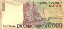 Indonésie 5000 Rupiah Tuanku Imam Bondjol