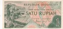 Indonesien 1 Rupiah - Agriculture - 1960 - Serial XAV - P.76